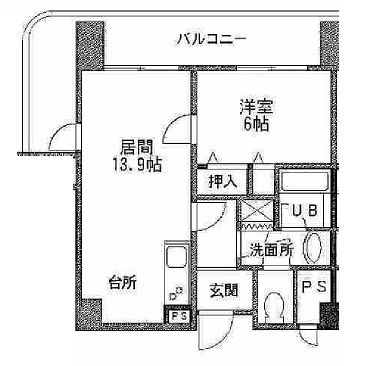 物件○○の間取り図