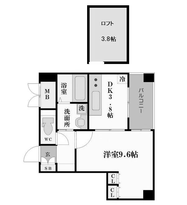 物件○○の間取り図