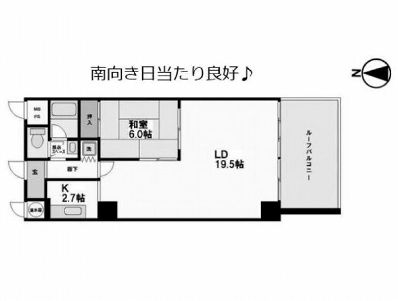 物件○○の間取り図