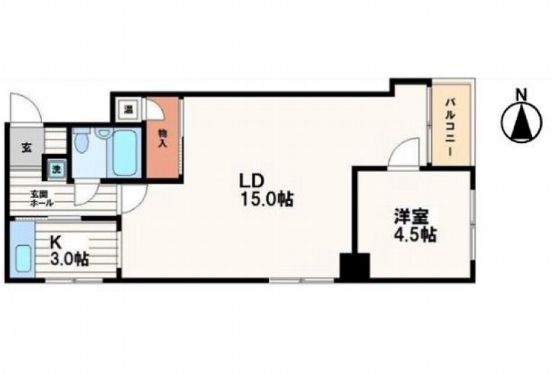 物件○○の間取り図