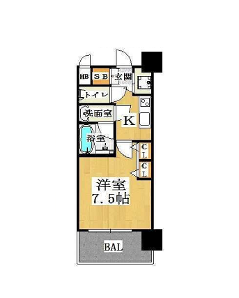 物件○○の間取り図