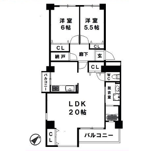 物件○○の間取り図