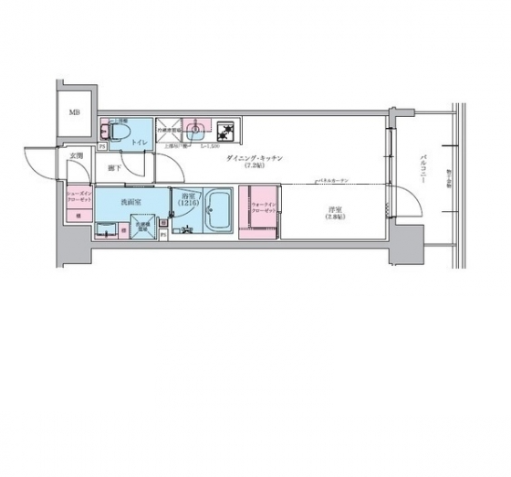 物件○○の間取り図