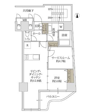 物件○○の間取り図