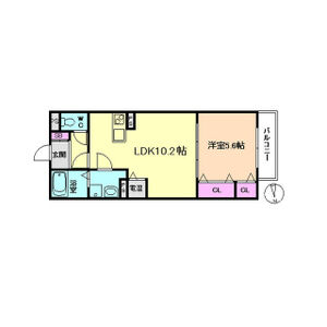 物件○○の間取り図