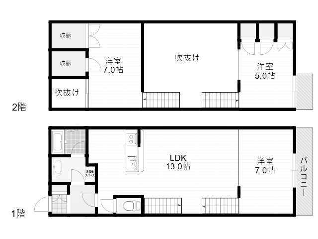 物件○○の間取り図