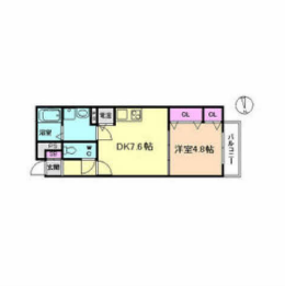 物件○○の間取り図