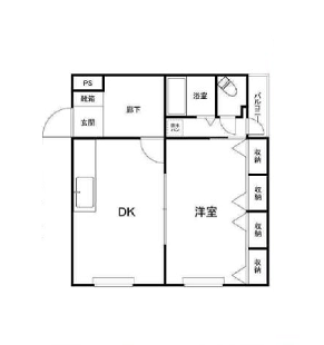 物件○○の間取り図