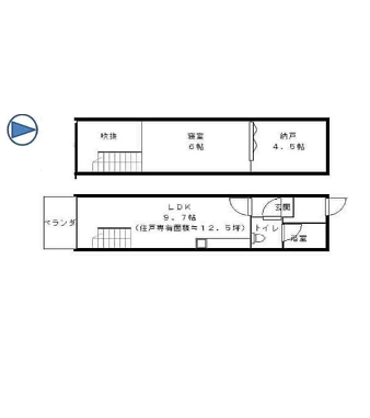 物件○○の間取り図