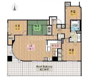 物件○○の間取り図