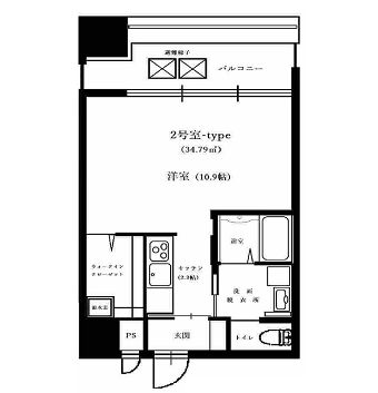 物件○○の間取り図