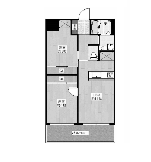 物件○○の間取り図