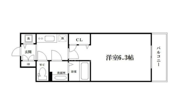 物件○○の間取り図