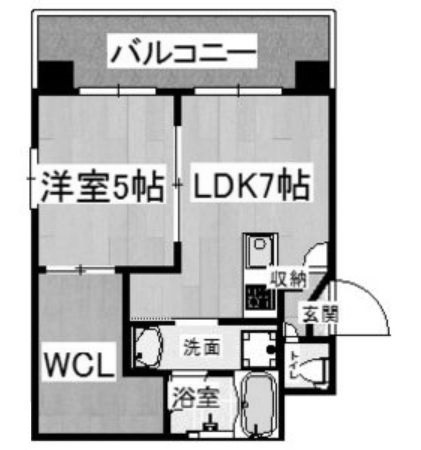 物件○○の間取り図