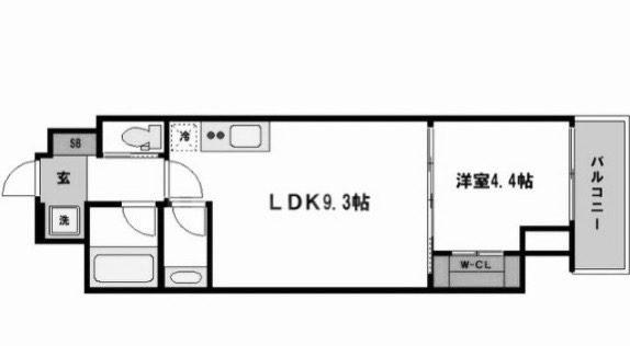 物件○○の間取り図