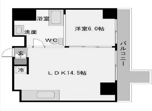 物件○○の間取り図