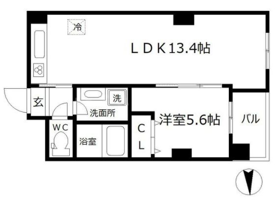 物件○○の間取り図