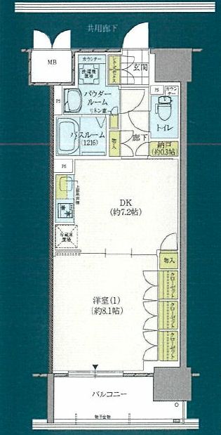 物件○○の間取り図