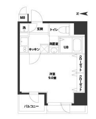 物件○○の間取り図