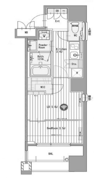 物件○○の間取り図