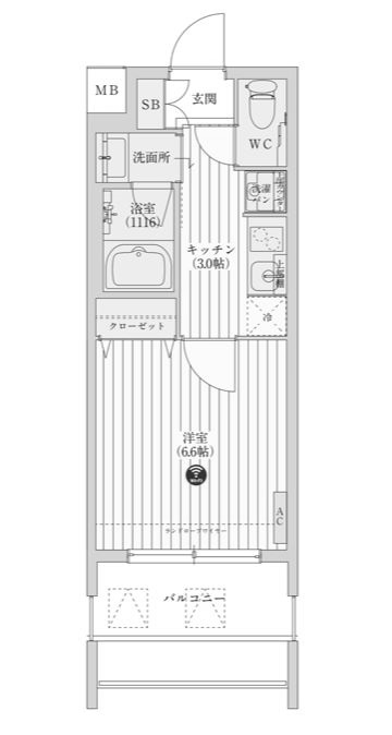 物件○○の間取り図