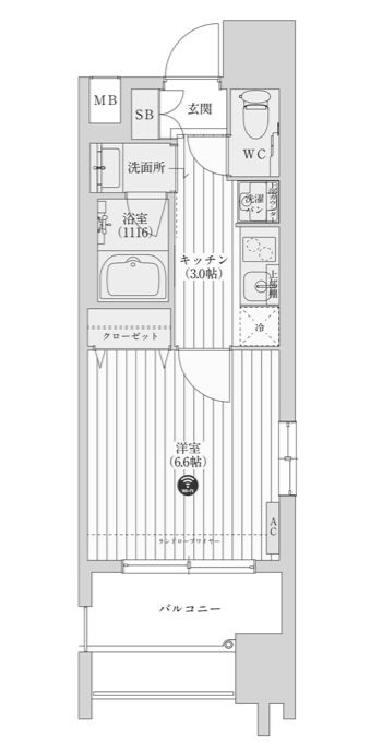 物件○○の間取り図