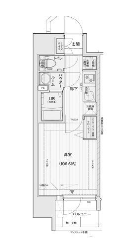 物件○○の間取り図