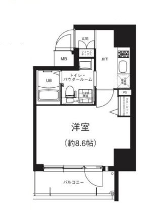 物件○○の間取り図