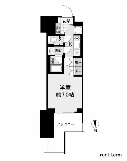 物件○○の間取り図