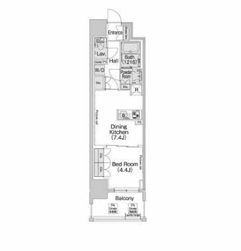 物件○○の間取り図