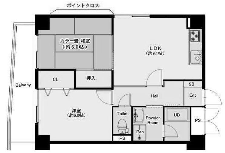 物件○○の間取り図