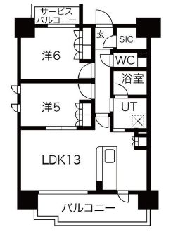 物件○○の間取り図