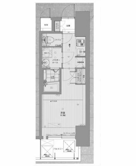 物件○○の間取り図