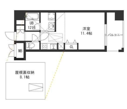 物件○○の間取り図