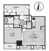 物件○○の間取り図