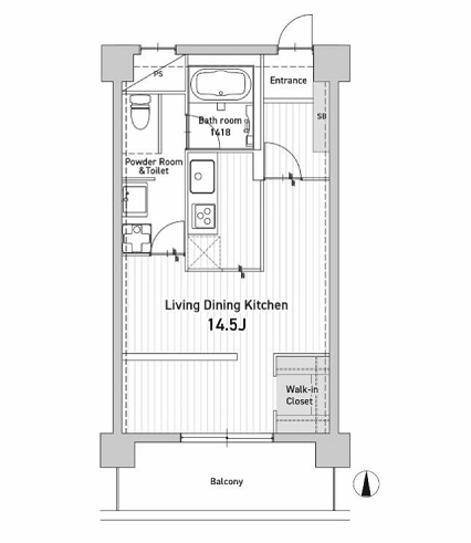 物件○○の間取り図