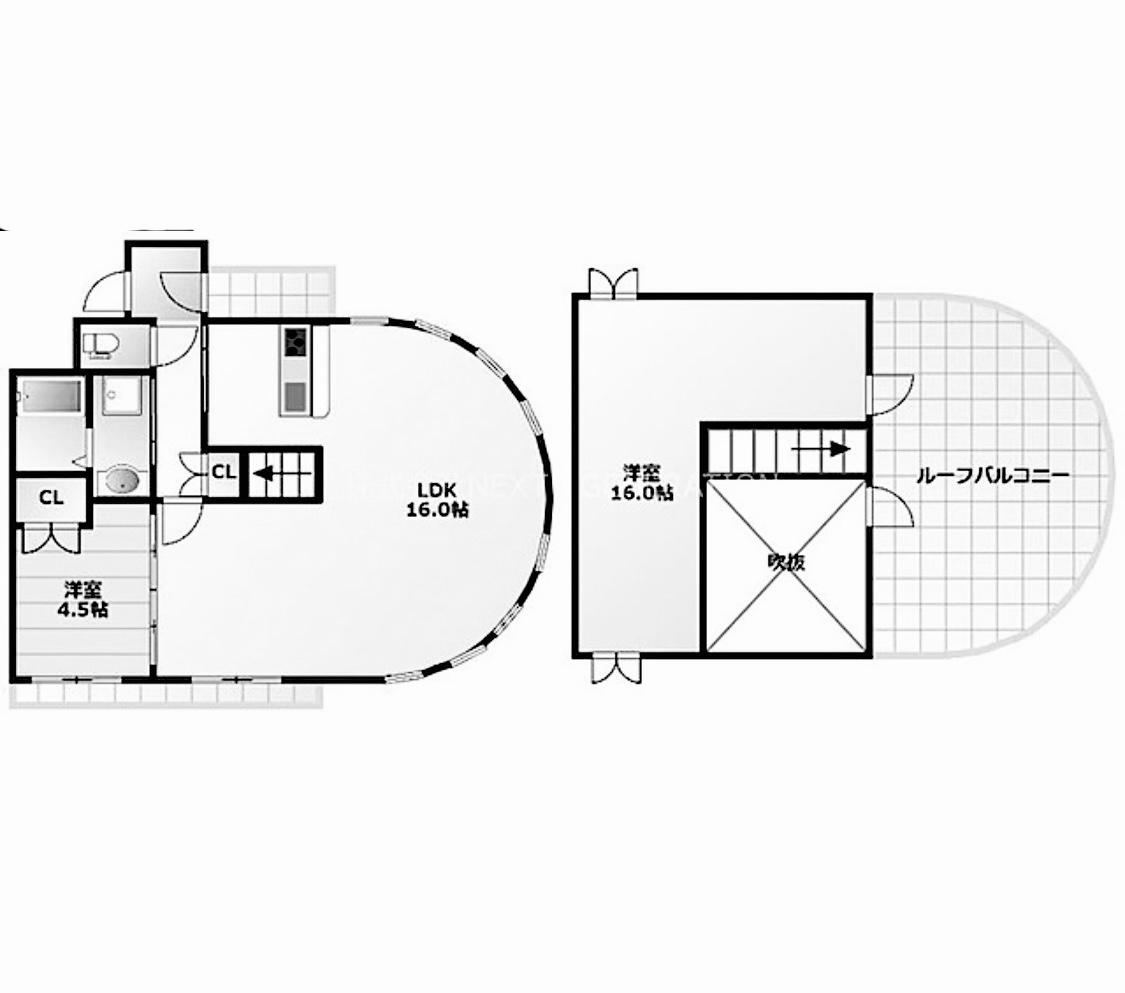 物件○○の間取り図