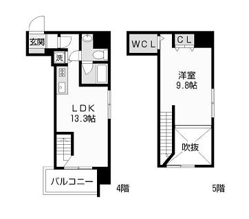 物件○○の間取り図