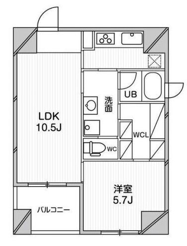 物件○○の間取り図