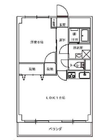 物件○○の間取り図