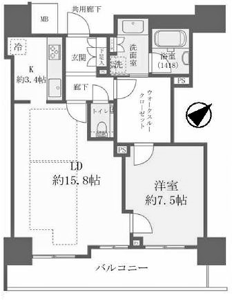 物件○○の間取り図