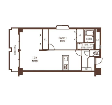 物件○○の間取り図