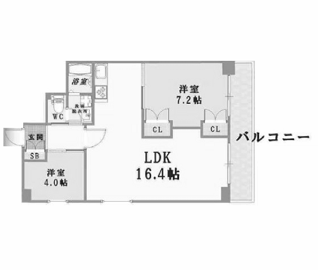 物件○○の間取り図