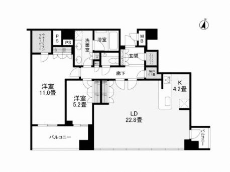 物件○○の間取り図