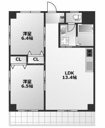 物件○○の間取り図