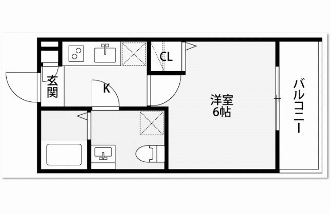 物件○○の間取り図