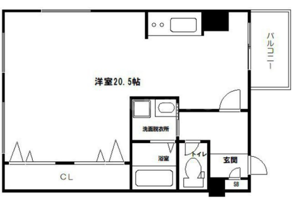 物件○○の間取り図