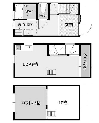 物件○○の間取り図