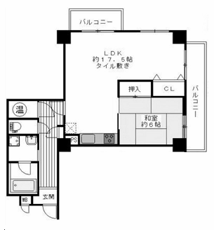 物件○○の間取り図