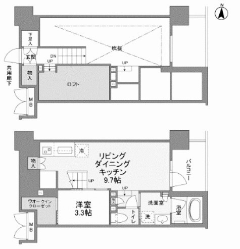 物件○○の間取り図